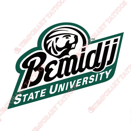 Bemidji State Beavers 2004 Pres1 Customize Temporary Tattoos Stickers NO.3996